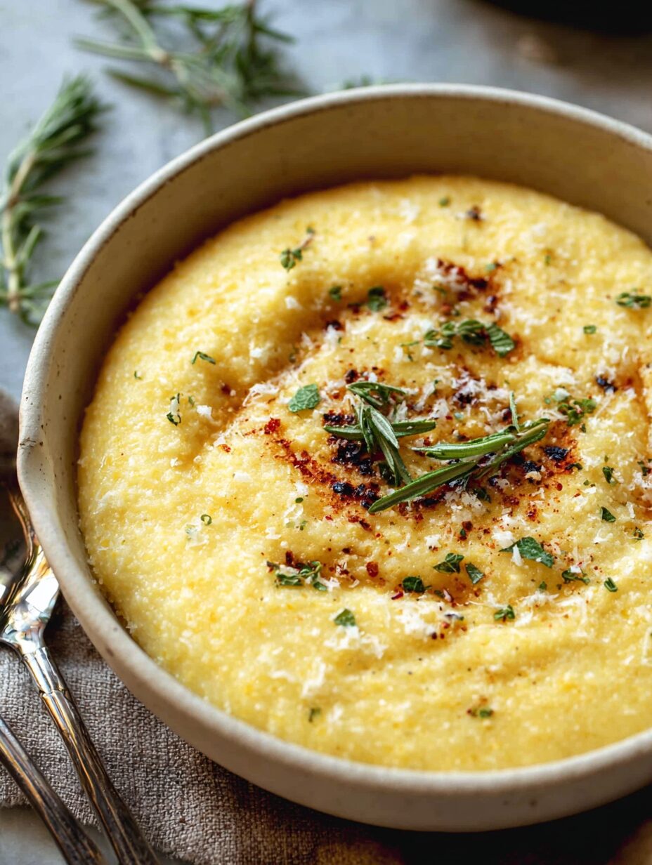 Creamy Italian Polenta With Parmesan: A Comfort Food Delight!