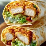 Crispy Chicken Ranch Snack Wrap