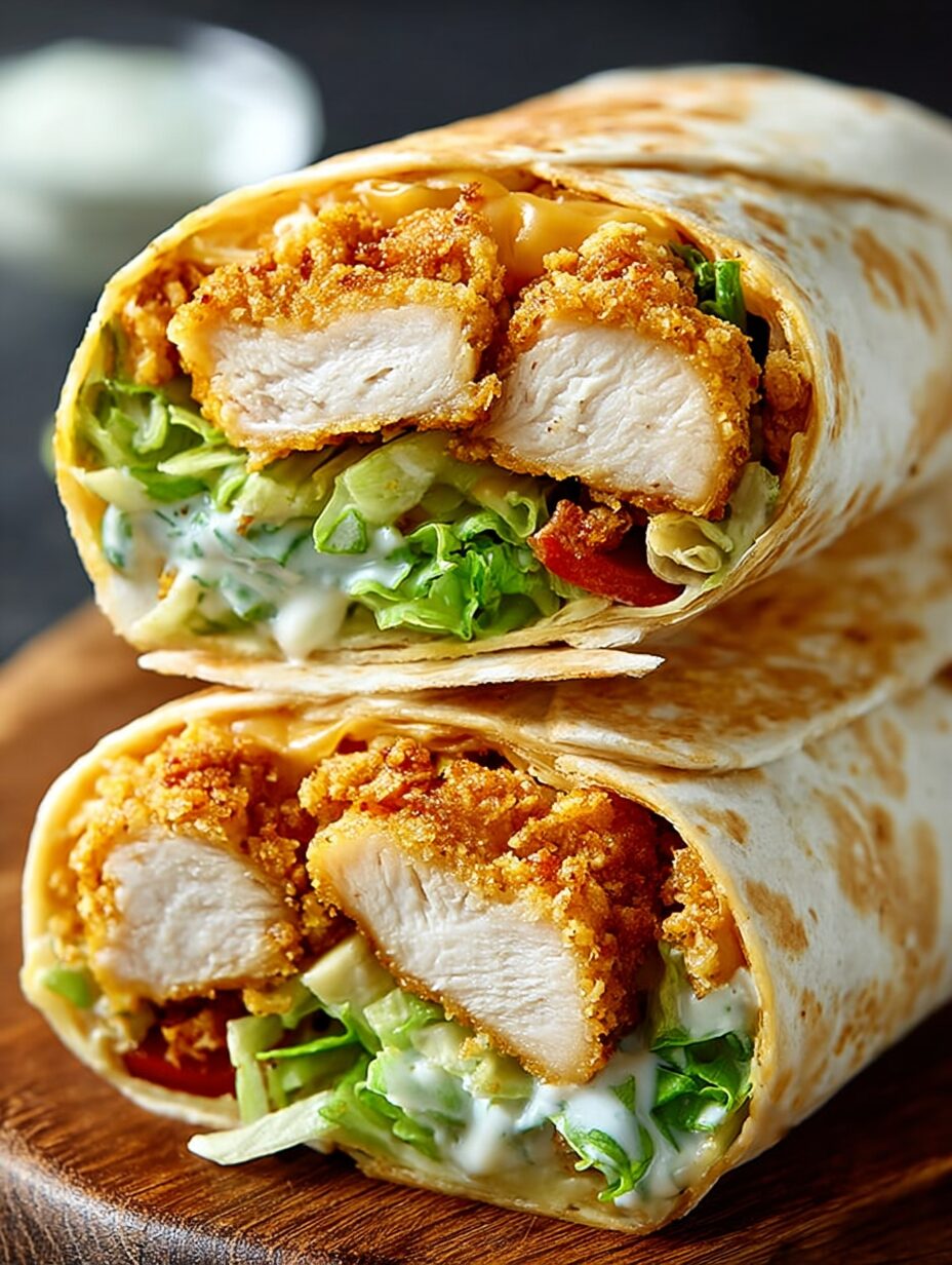 Crispy Chicken Ranch Snack Wrap: A Must-Try Delight!