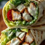 Easy Chicken Caesar Wrap Recipe