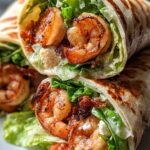 Grilled Shrimp Caesar Wraps