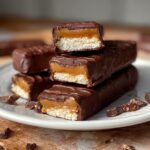 Healthy Twix Bars (Gluten-free) Homemade Recipe