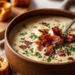 Hearty White Cheddar Beer Soup