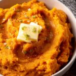 Honey Butter Mashed Sweet Potatoes