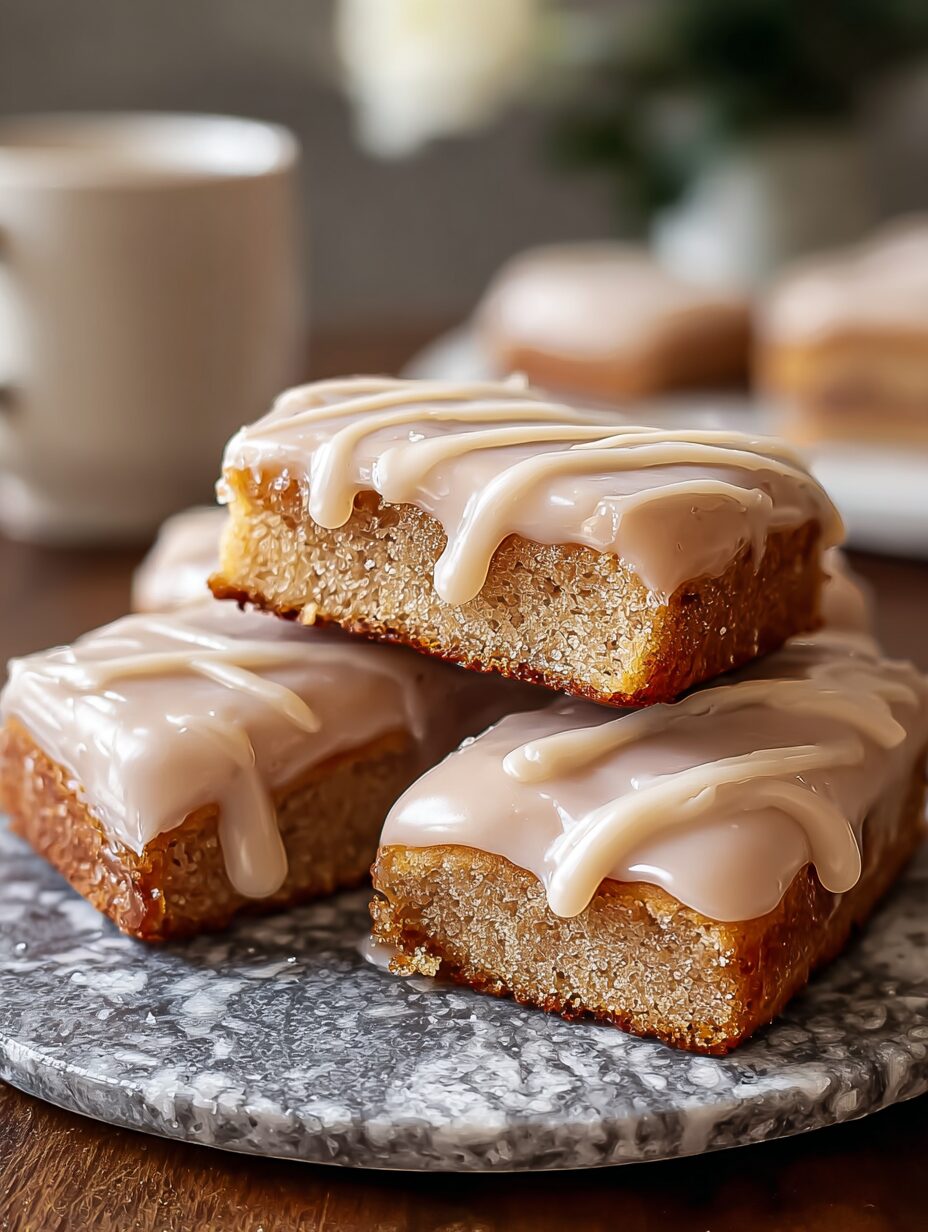 Irresistible Soft Baked Maple Donut Bars Recipe to Delight!