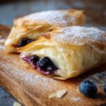 Lemon and Blueberry Bougatsa Parcels