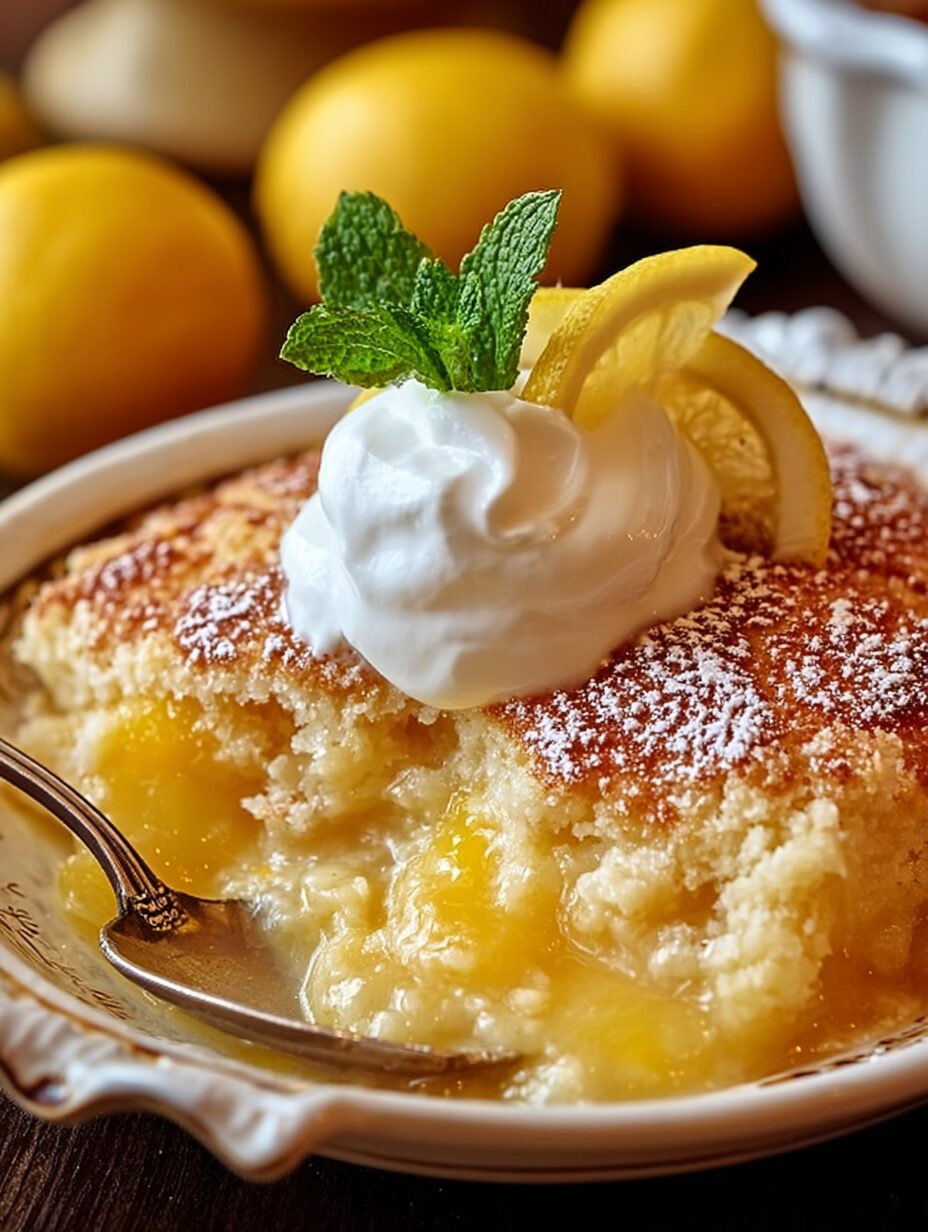 Magic Lemon Cobbler Recipe: Discover a Zesty Delight!