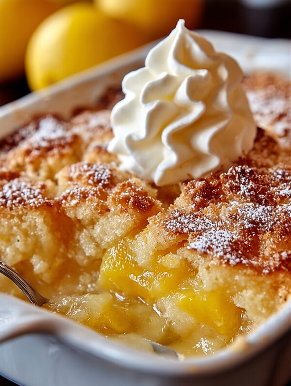Magic Lemon Cobbler: A Quick Recipe for Delight!