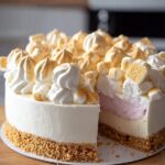 Marshmallow Whip Cheesecake : No-Bake Dream Dessert