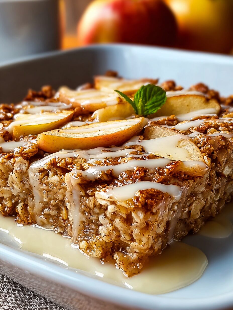 Oatmeal Apple Breakfast Bake: A Healthy Morning Treat!