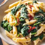 Pasta with Spinach