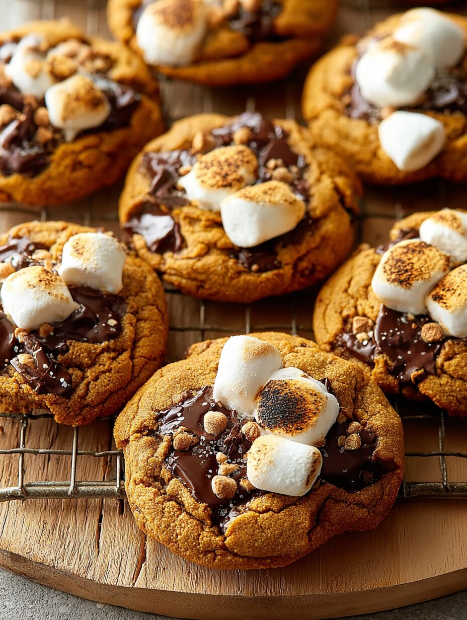 Pumpkin S’mores Cookies: A Cozy Fall Treat Awaits!