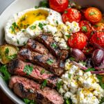 Quick & Easy Mediterranean Steak Bowl Recipe