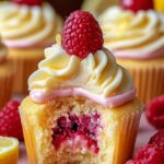 Raspberry Lemon Heaven Cupcakes
