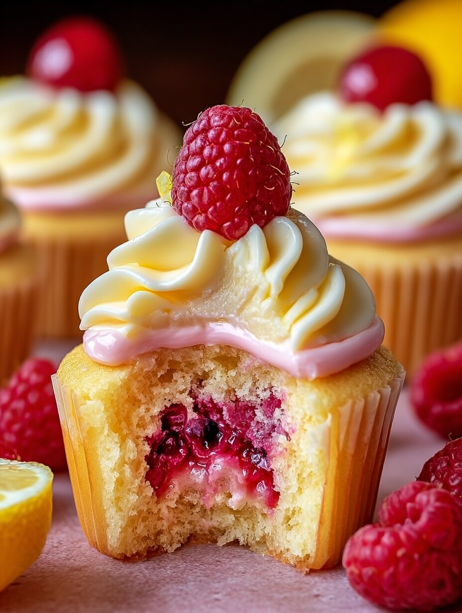 Raspberry Lemon Heaven Cupcakes: A Delightful Recipe!