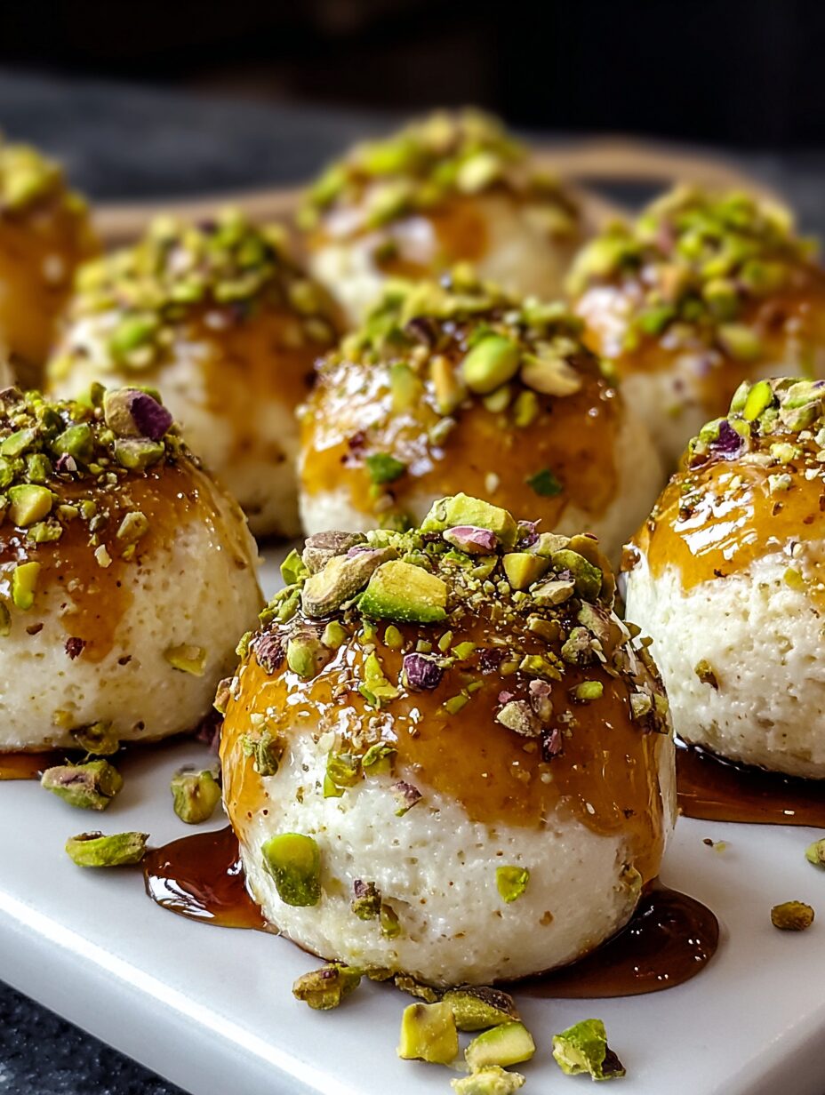 Ricotta Pistachio Honey Bites: A Delicious Treat You Must Try!