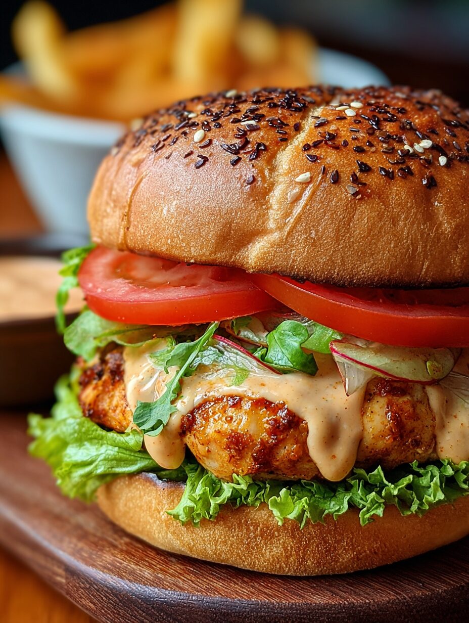 Spicy Chipotle Chicken Burger: A Flavorful Delight Awaits