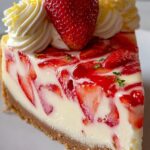 Strawberry Lemon Cheesecake