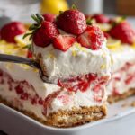 Strawberry Lemonade Icebox Cake