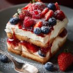 Triple Berry Tiramisu