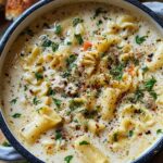 White Lasagna Soup