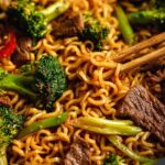 Beef and Broccoli Ramen Stir Fry