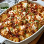 Buffalo Chicken Roasted Potato