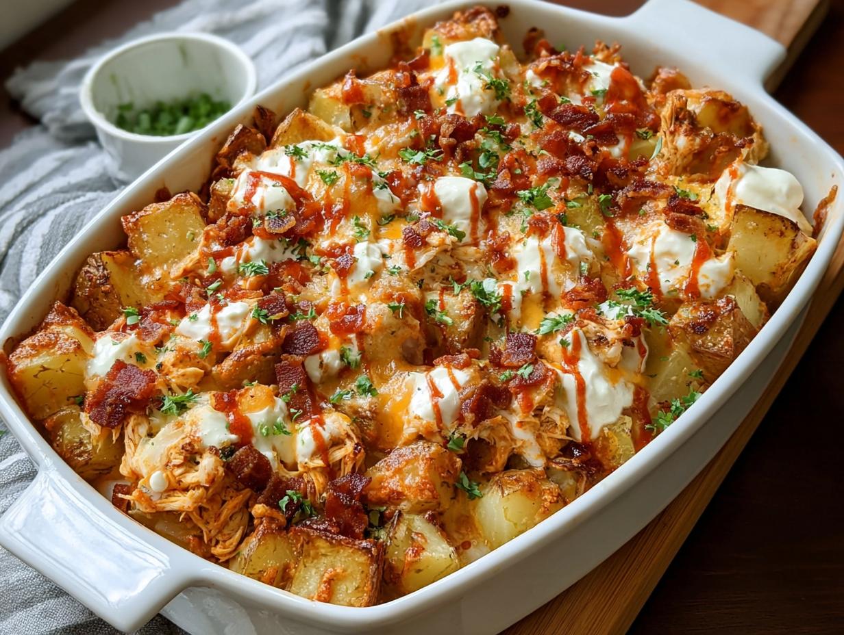 Buffalo Chicken Roasted Potato: 7 Sensational Bites