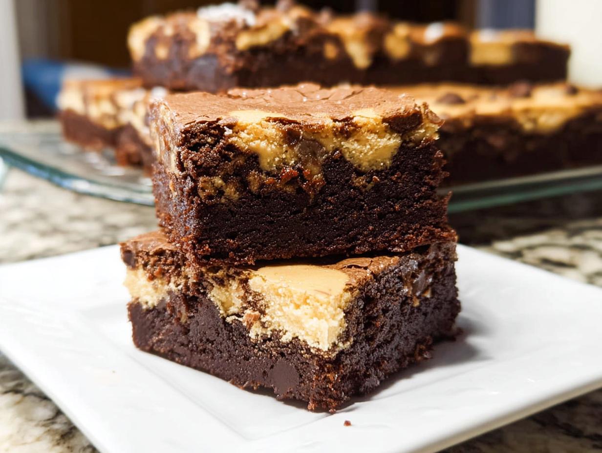 Cookie Dough Brownies: 1 Amazing Recipe - Cookie Dough Brownies - additional detail