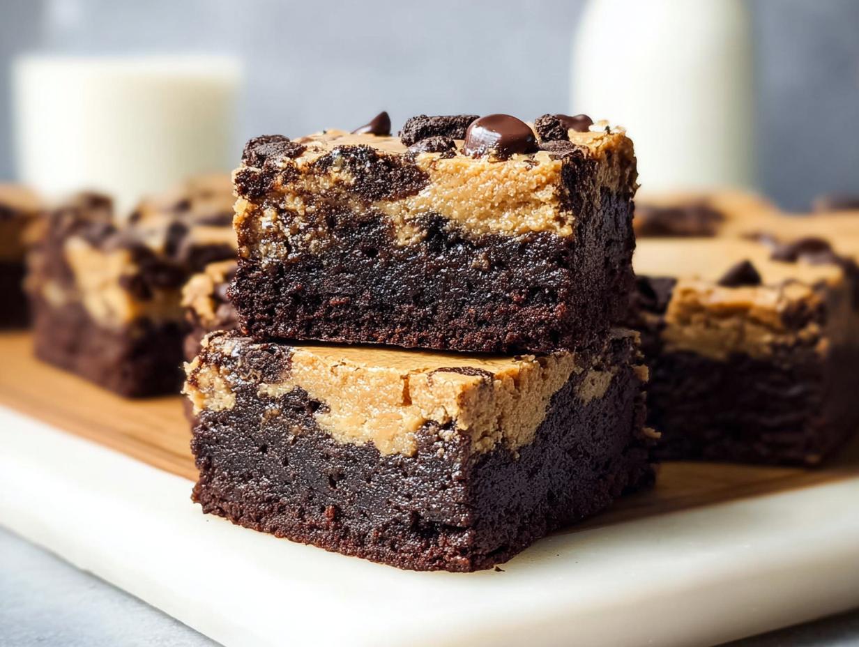 Cookie Dough Brownies: 1 Amazing Recipe