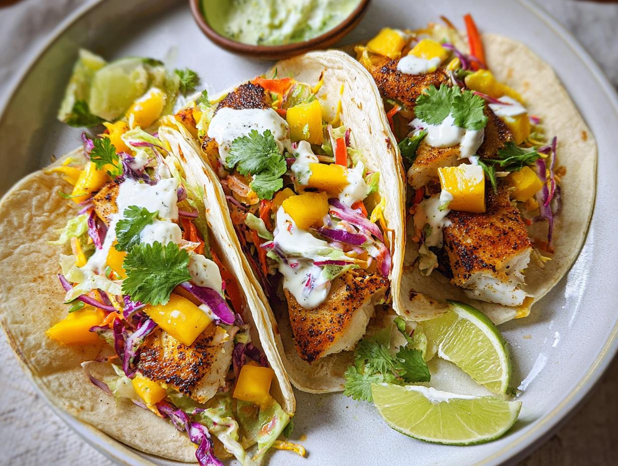 Fish Tacos: Amazing Flavor in 15 Minutes - Fish Tacos - additional detail