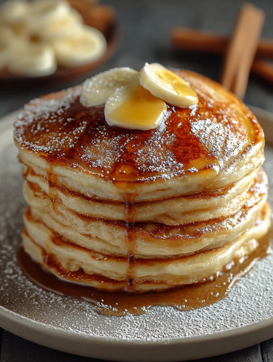 Fluffy Vanilla Cinnamon Buttermilk Pancakes You’ll Love!