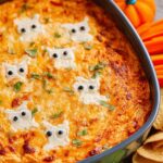 Halloween Buffalo Chicken Dip (Booffalo Dip)