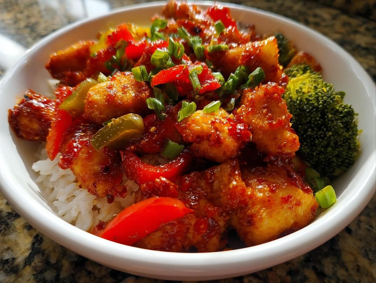 Healthy Sweet Chili Chicken: 1 Sensational Dish