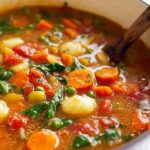 Homemade Vegetable Gnocchi Soup