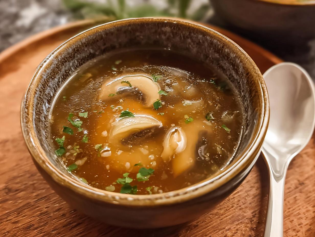 Savory Japanese Onion Soup: 1 Stunning Bowl - Japanese Onion Soup - additional detail