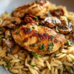 Marsala Chicken Orzo