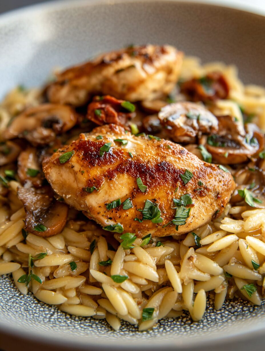 Marsala Chicken Orzo: Discover the Perfect Recipe Today!