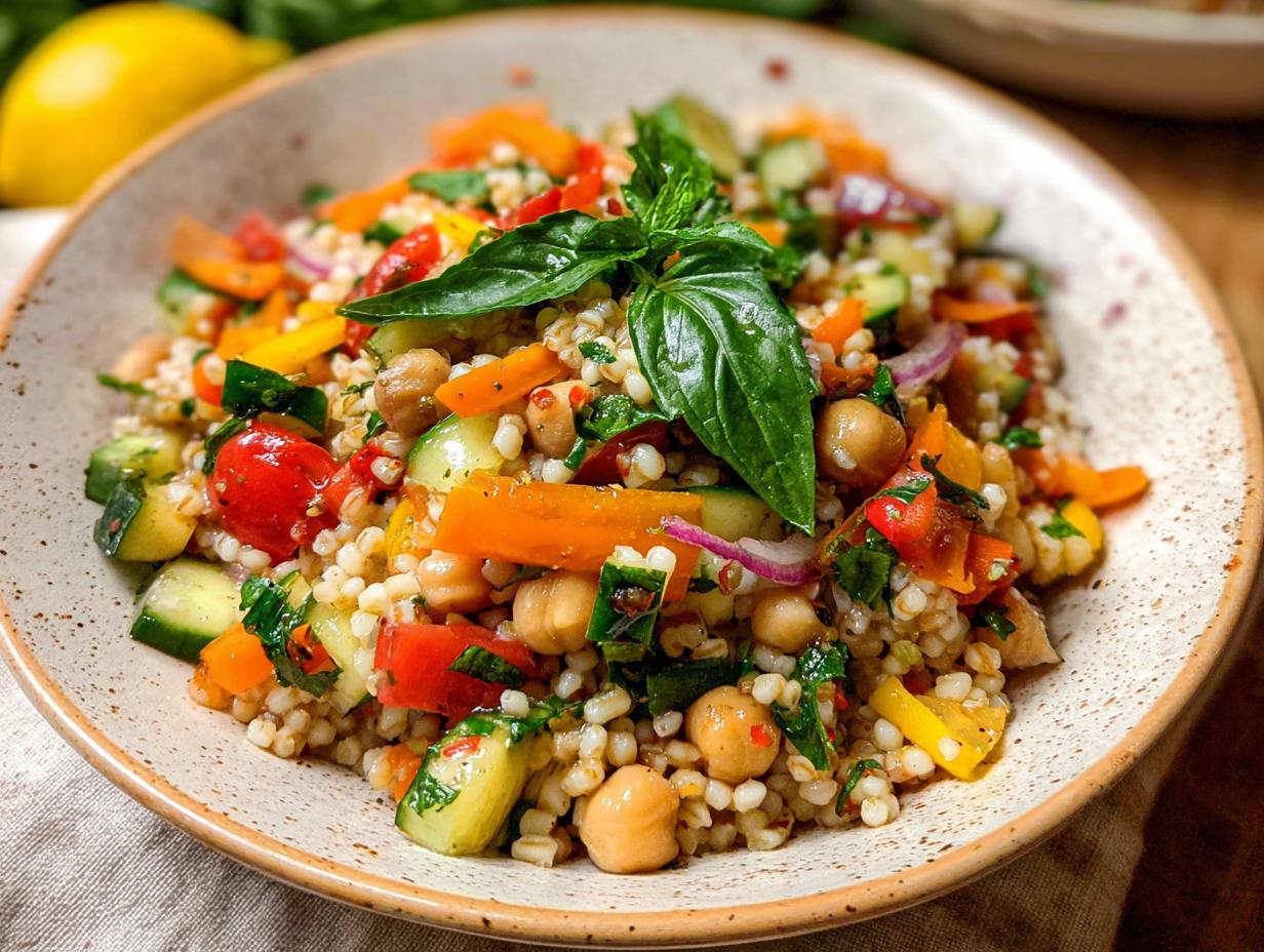 Delicious Mediterranean Barley Salad in 35 Mins - Mediterranean Barley Salad - additional detail