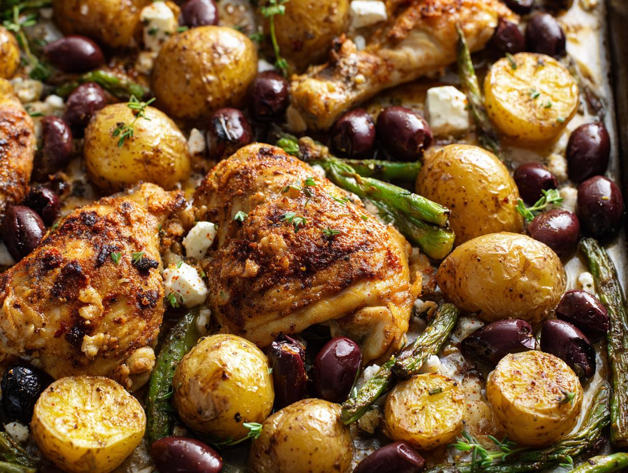 Mediterranean Lemon Chicken Potatoes: 1 Amazing Meal - Mediterranean Lemon Chicken Potatoes - additional detail