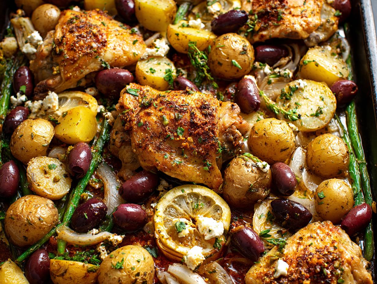 Mediterranean Lemon Chicken Potatoes: 1 Amazing Meal - Mediterranean Lemon Chicken Potatoes - additional detail