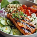 Mediterranean Salmon Bowl