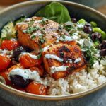 Mediterranean Salmon Bowl