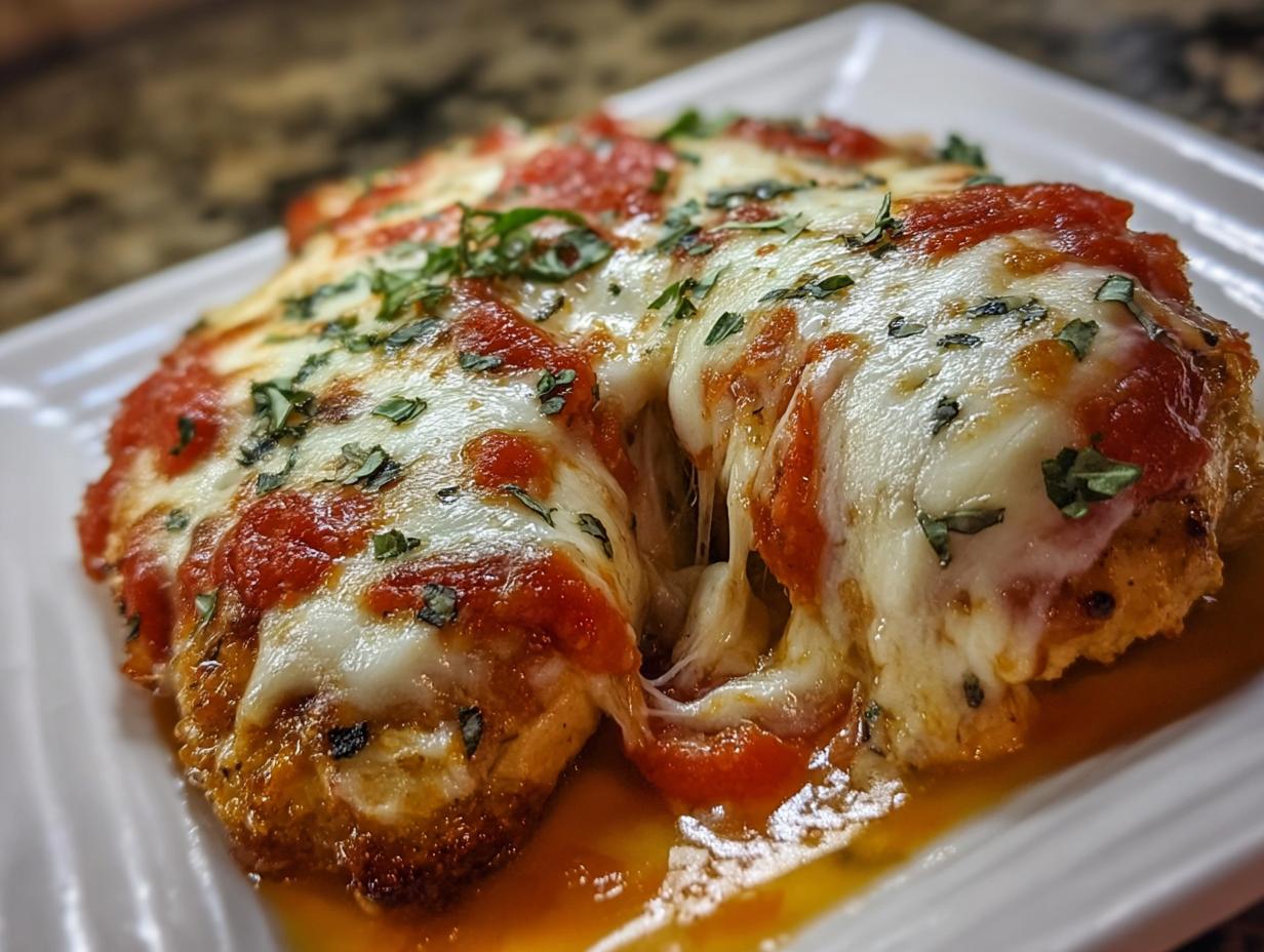 Mozzarella Chicken Bake: Amazing 4-Ingredient Recipe