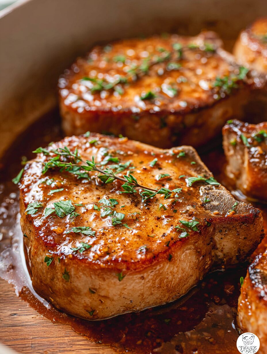 Pork Chops with Apple Cider Glaze: Discover This Delight!