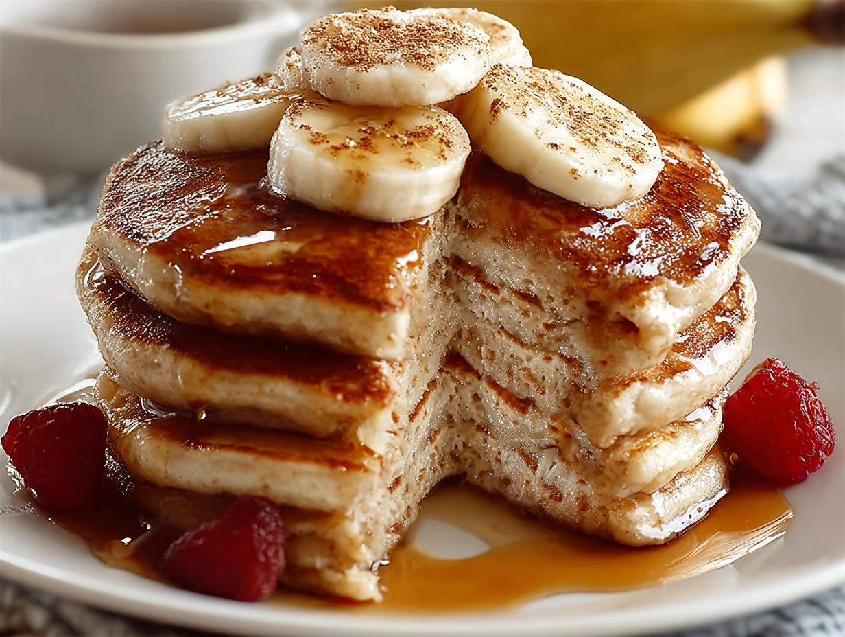Fluffy Protein Pancakes Banana: 1 Secret