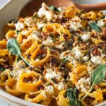 Pumpkin Feta Pasta