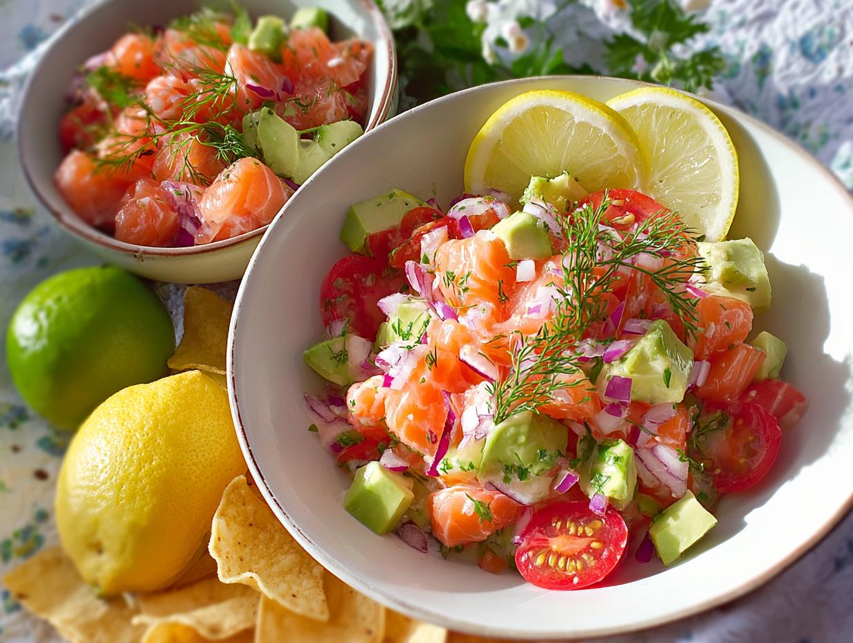 Salmon Ceviche