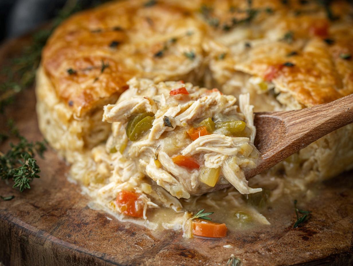 Slow Cooker Chicken Pot Pie Magic! 2 Yummy Ways - Slow Cooker Chicken Pot - additional detail