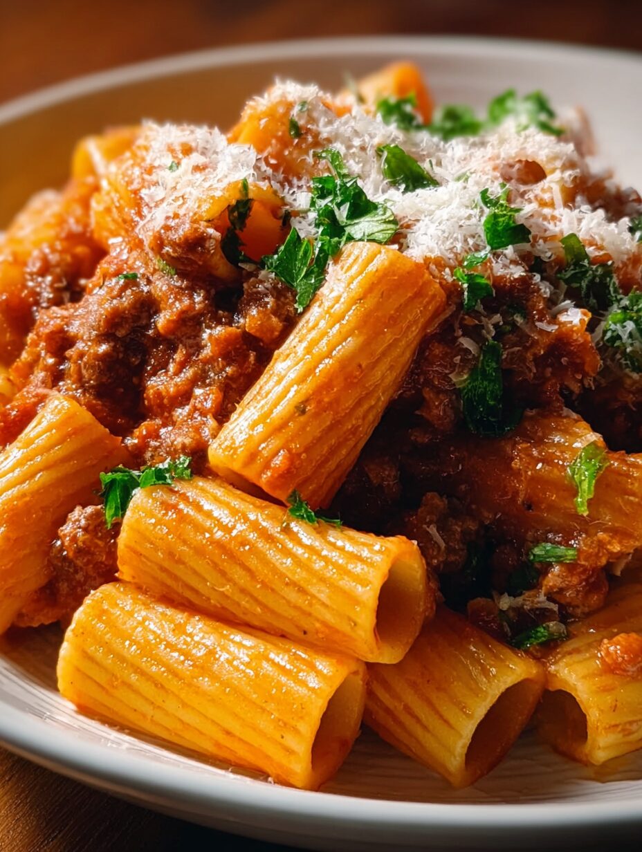 Best Bolognese Rigatoni Recipe (Easy, Step-by-Step)